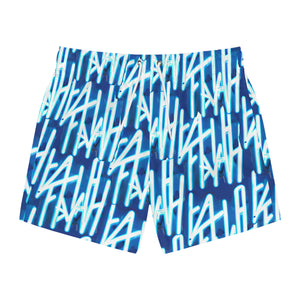 Sapphire Branded Swim Trunks