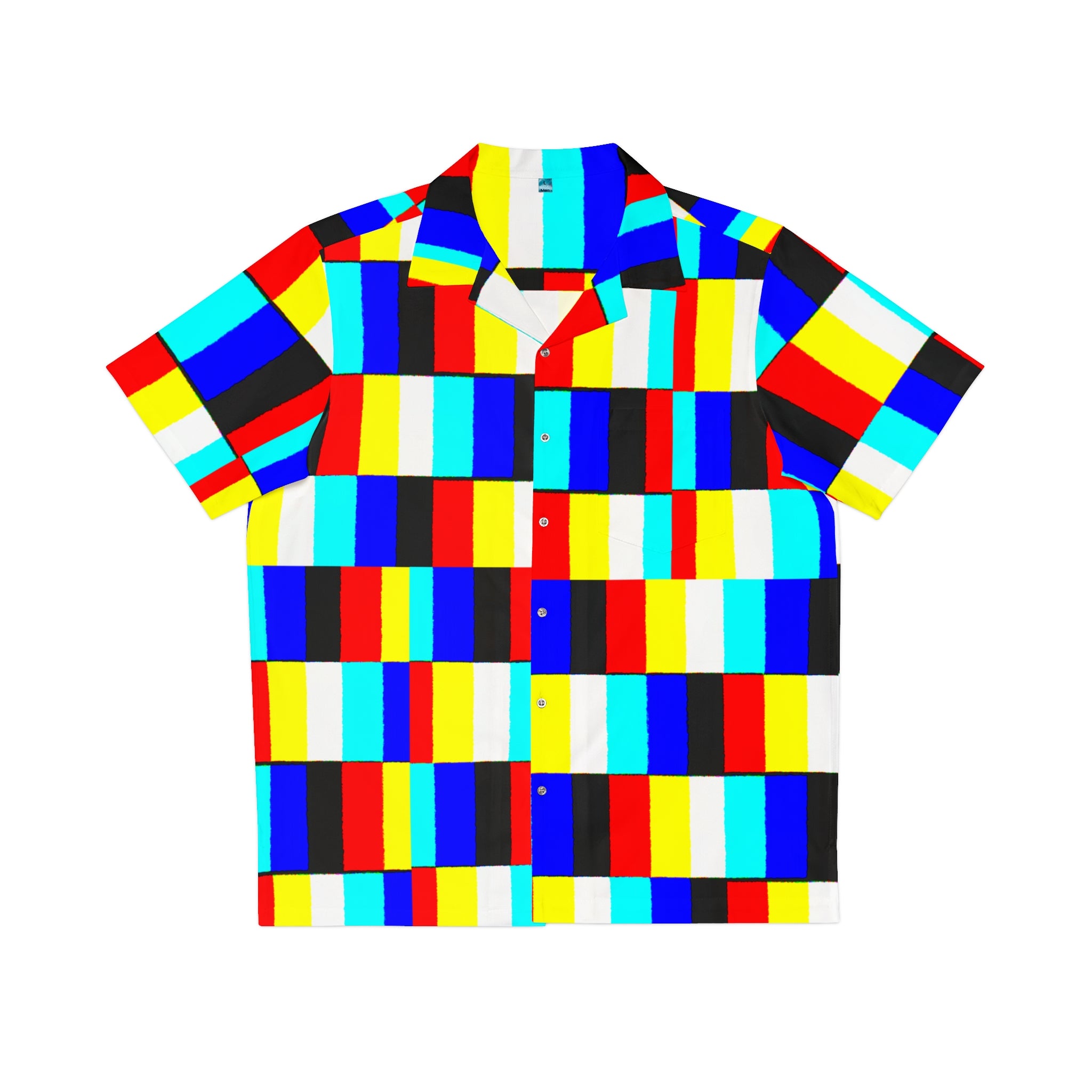 GLITCH MEN'S HAWAIIAN SHIRT