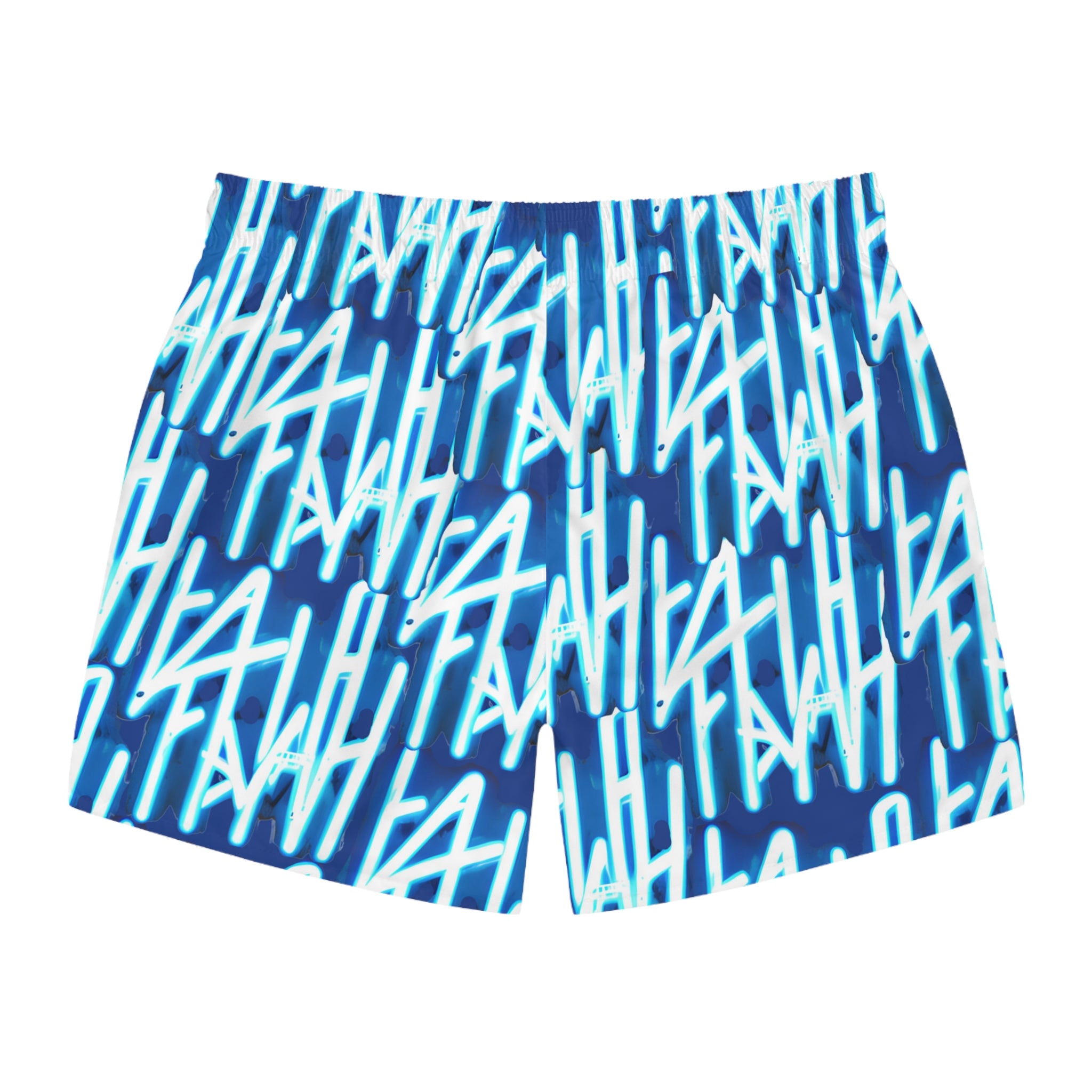 Sapphire Branded Swim Trunks