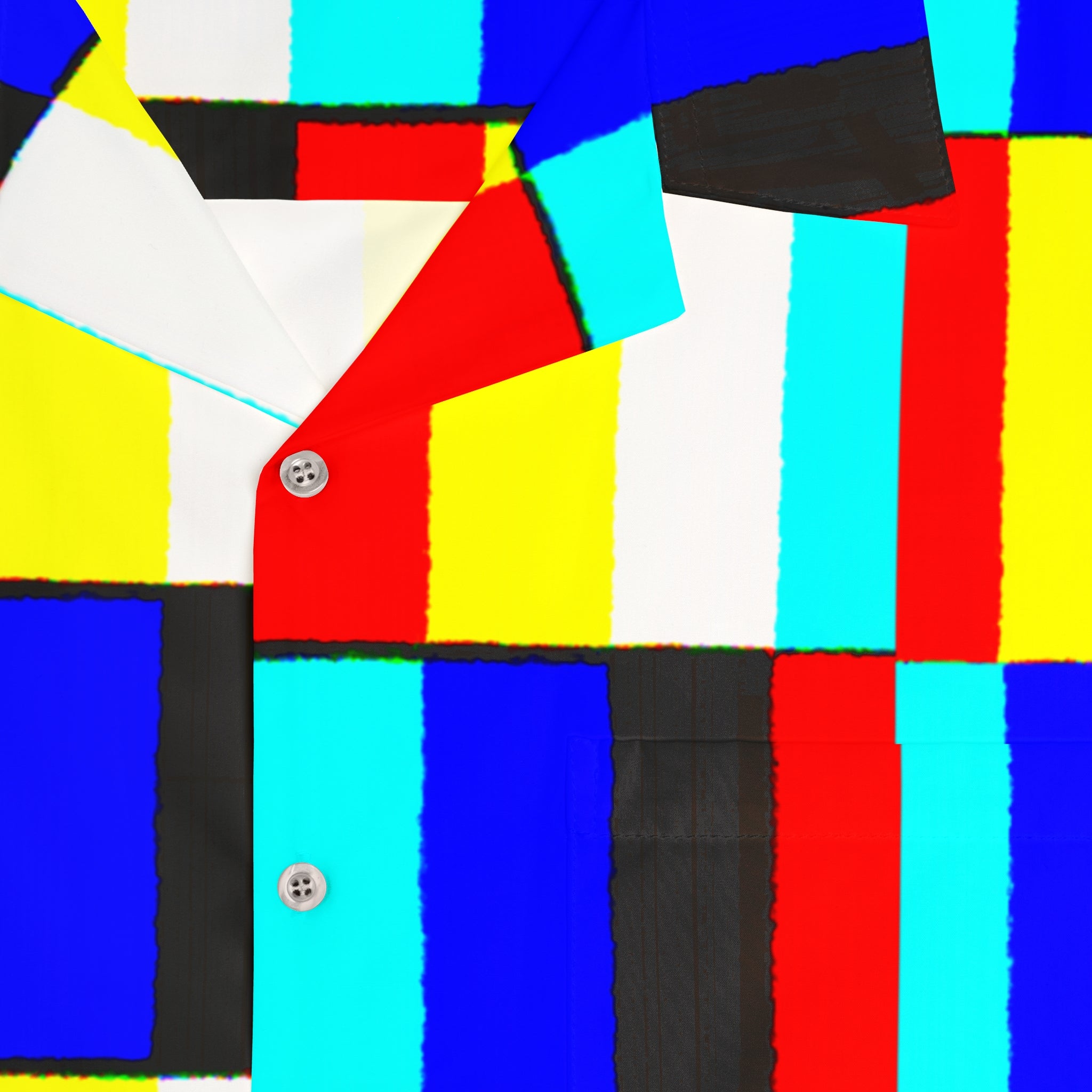 GLITCH MEN'S HAWAIIAN SHIRT