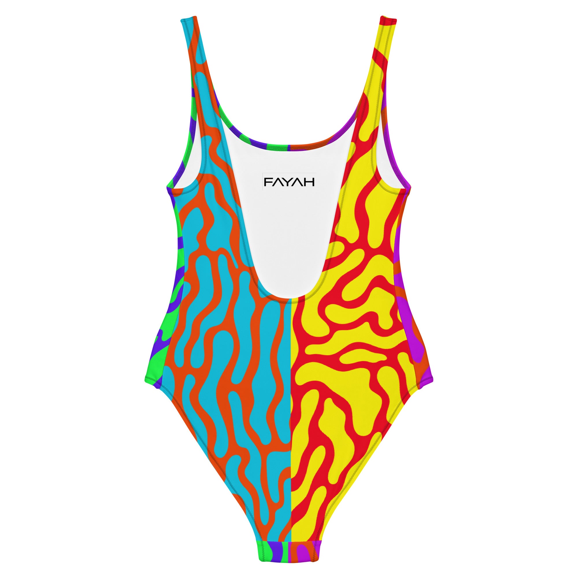 Stratified One-Piece Swimsuit