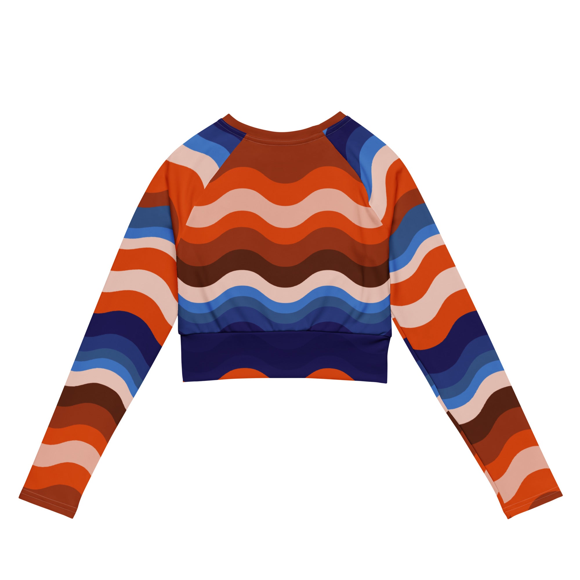 OSAN long-sleeve crop top