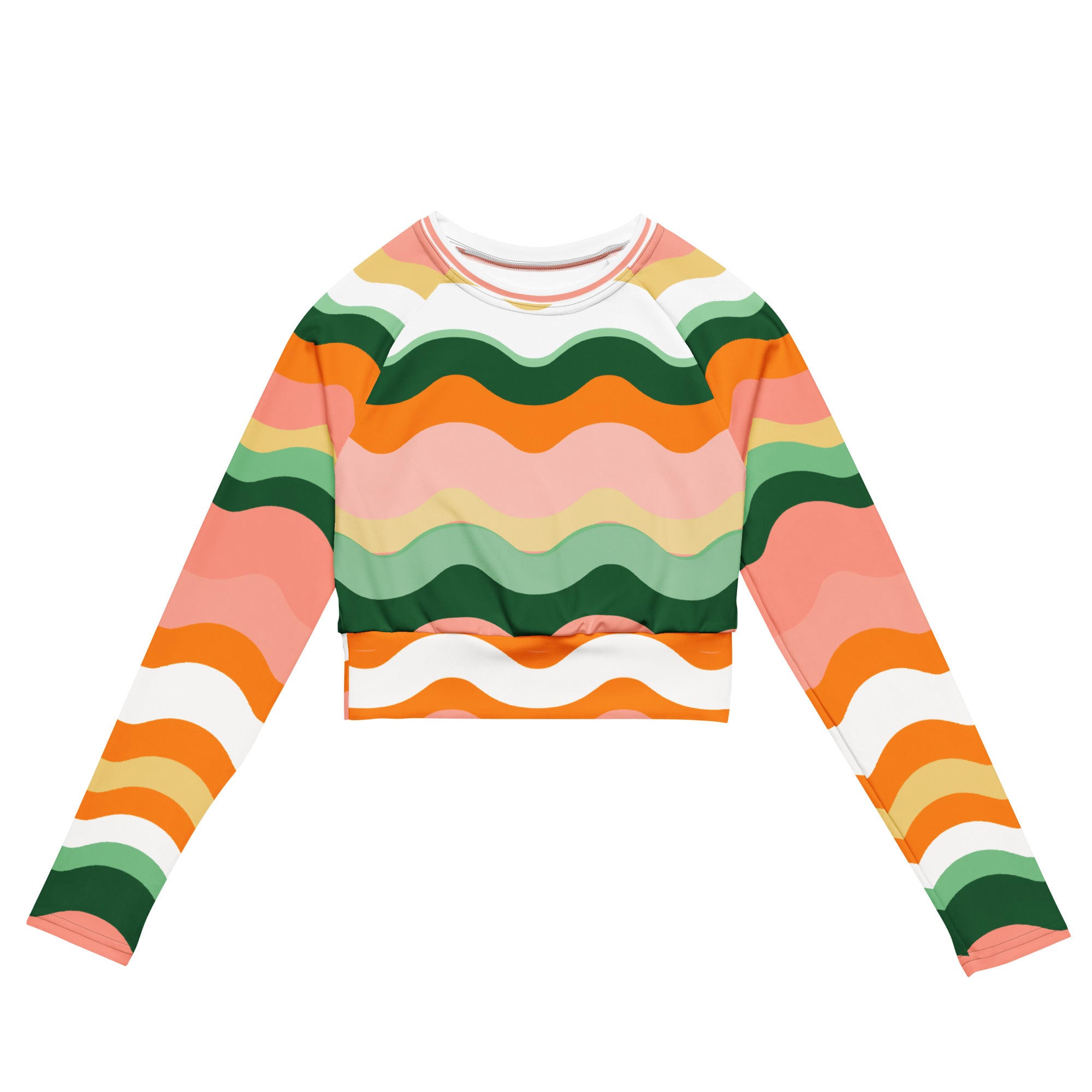 ATLANTIS long-sleeve crop – fayahswim