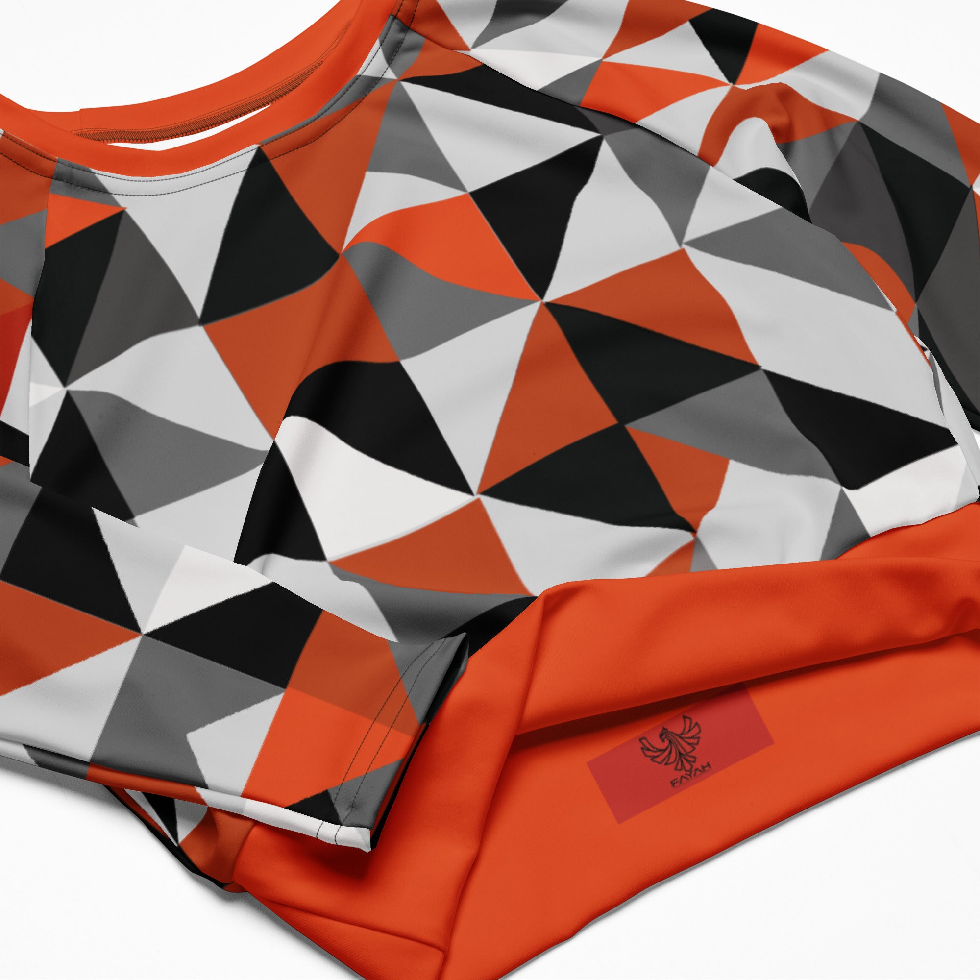 GRIFFIN  long-sleeve crop top