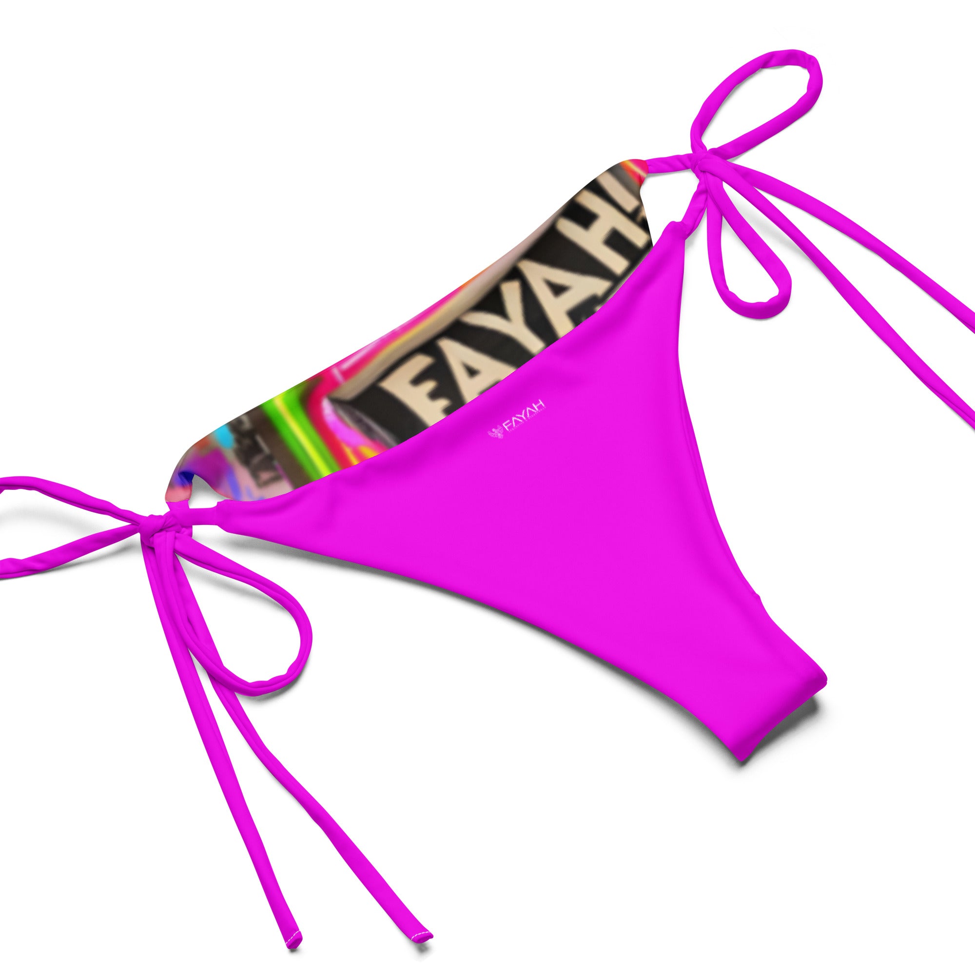 FAYAH GLOW recycled string bikini