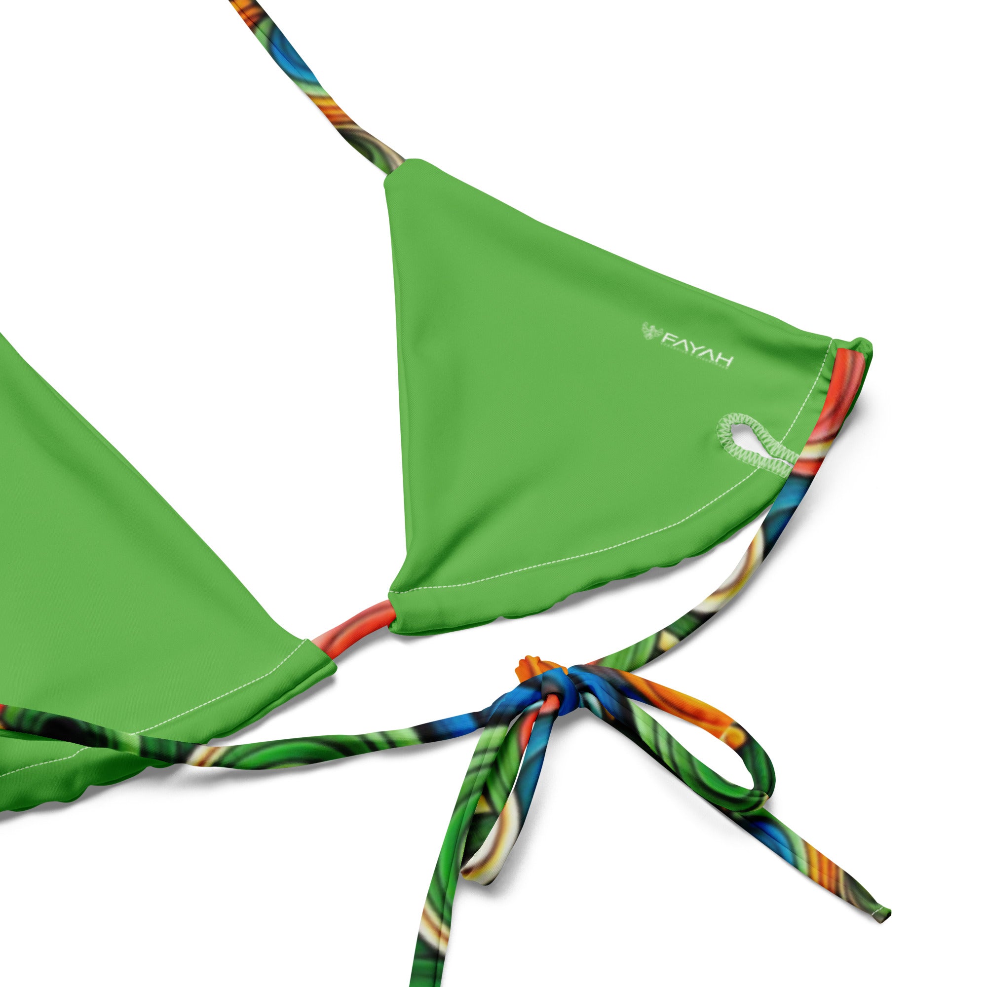 PASTEL SURGE recycled string bikini