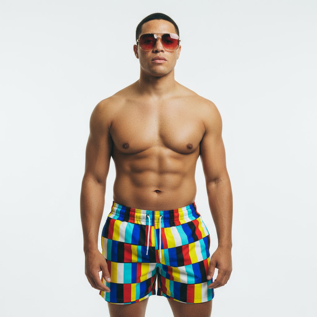 GLITCH Swim Trunks