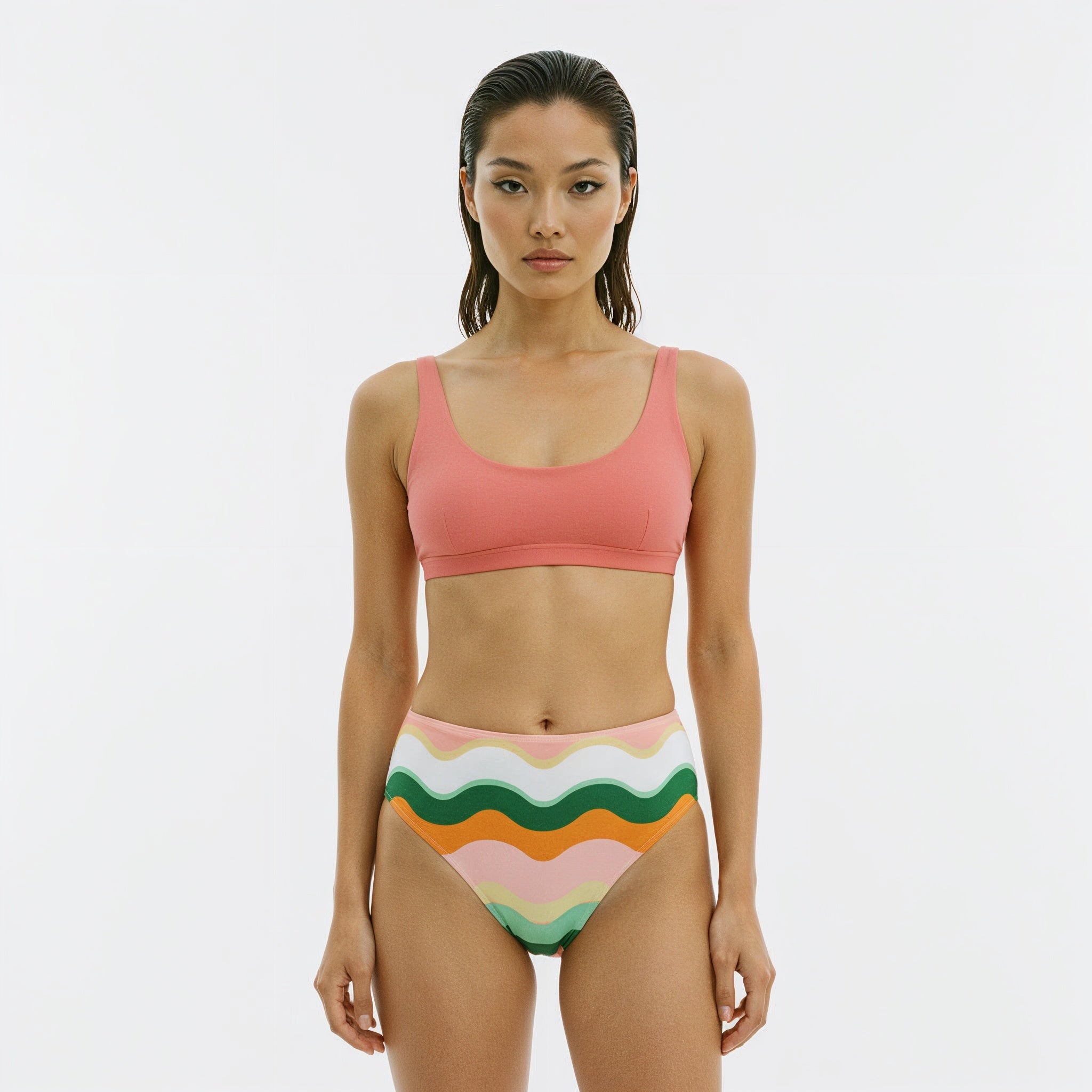 ATLANTIS high-waisted bikini bottom