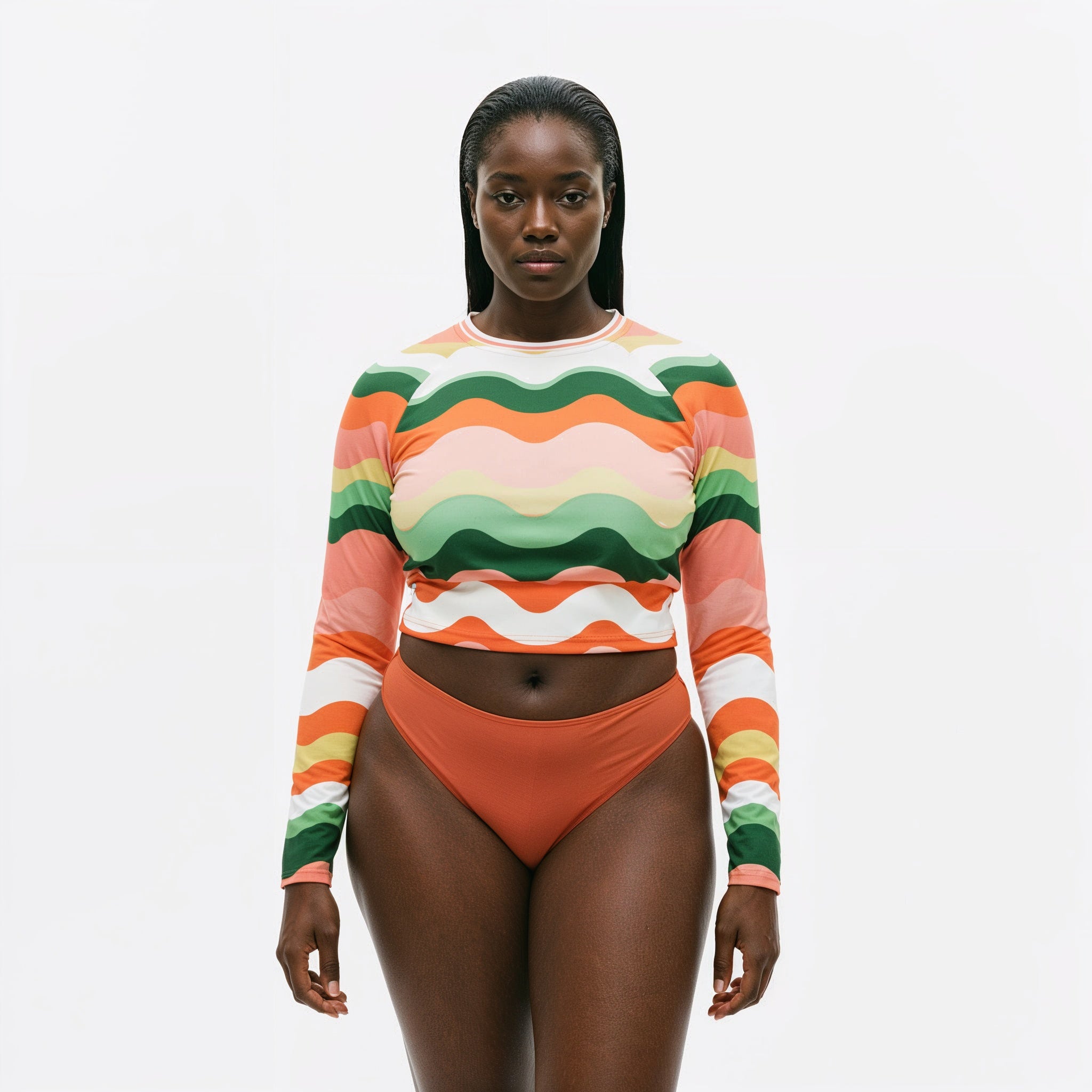 ATLANTIS long-sleeve crop