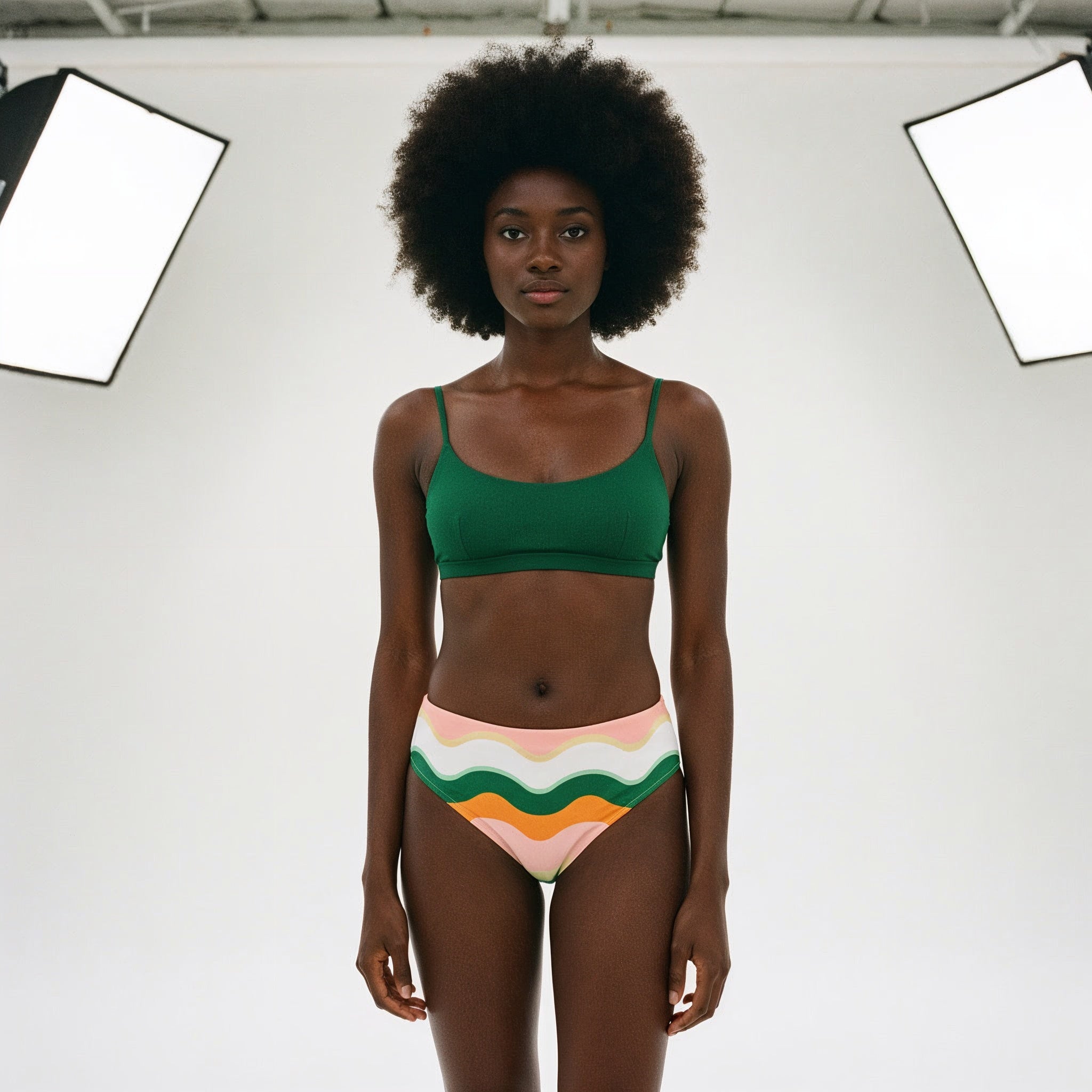 ATLANTIS high-waisted bikini bottom