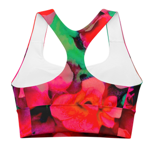 Longline supprotive Bikini top
