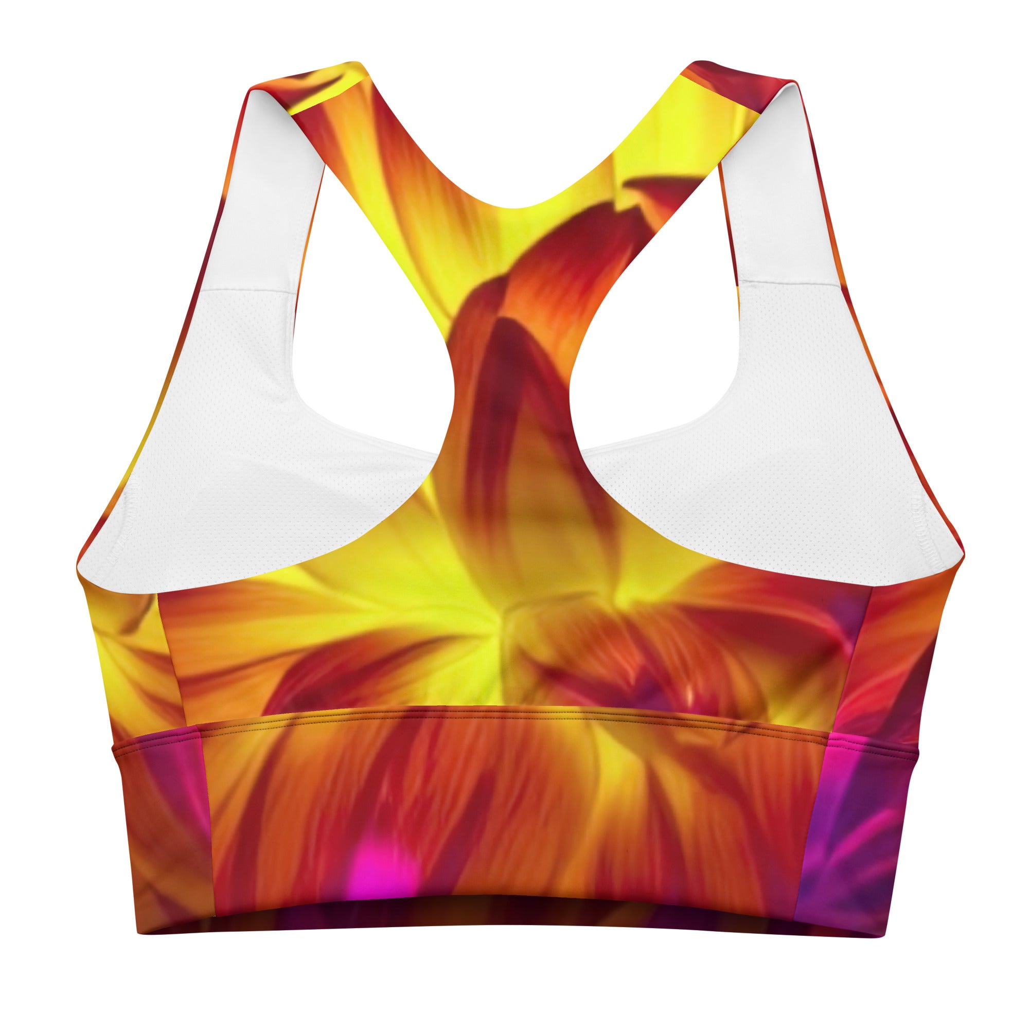 Longline sports bra
