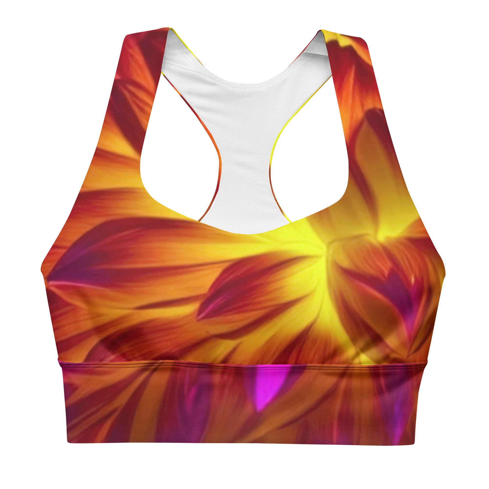 Longline sports bra