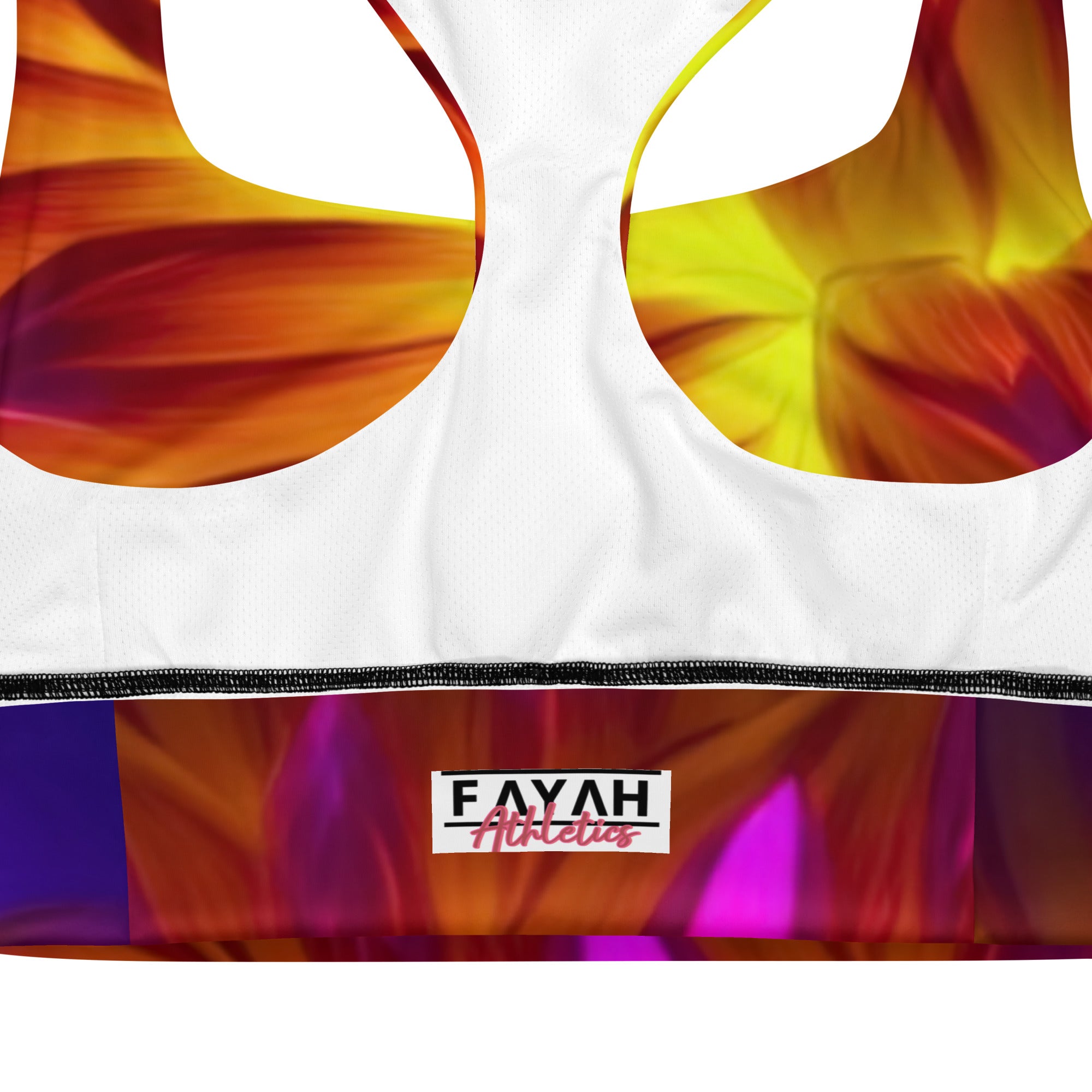 Longline sports bra