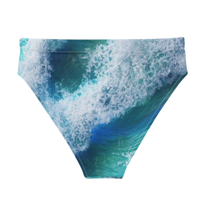Making Waves high-waisted bikini bottom