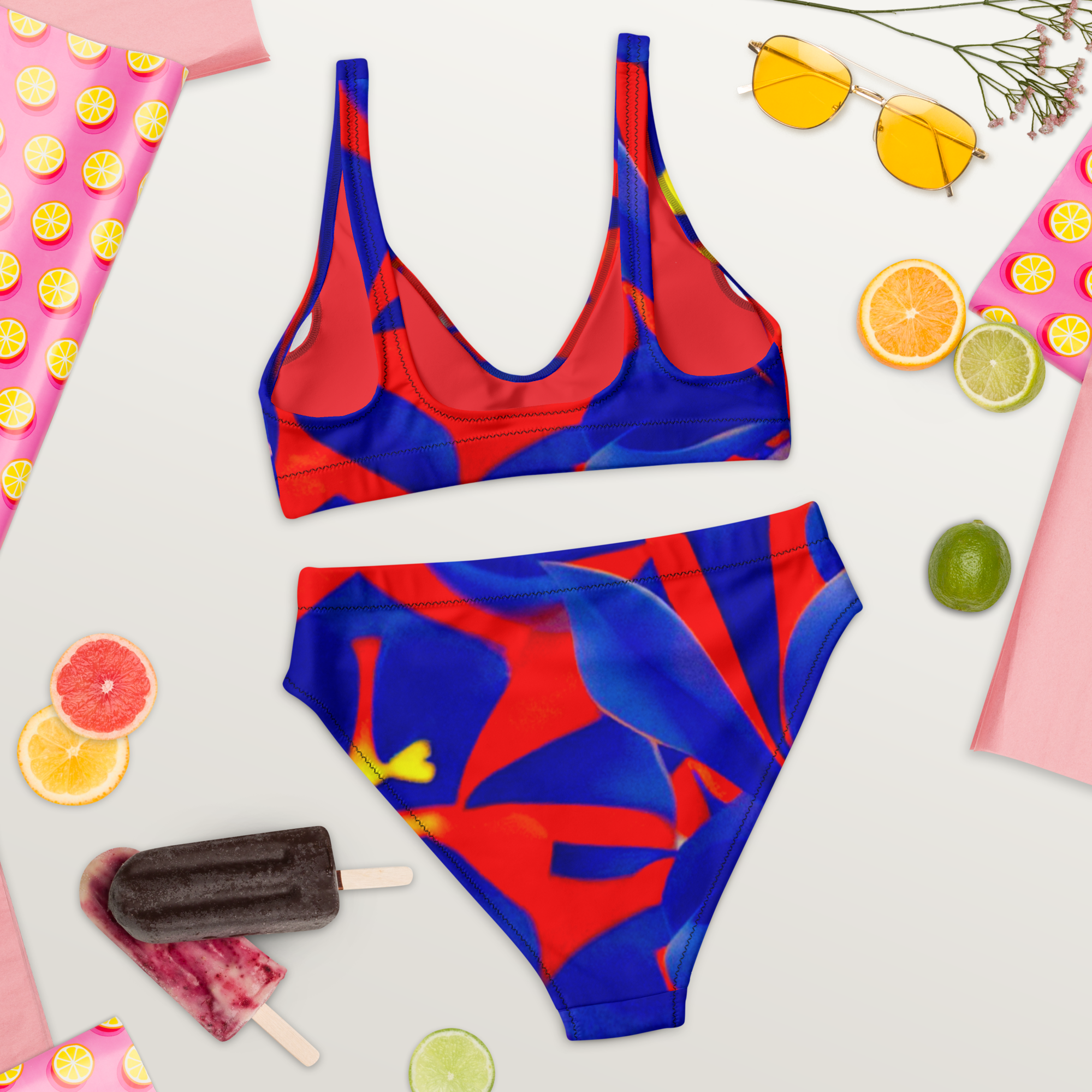 RUBY Recycled high-waisted bikini