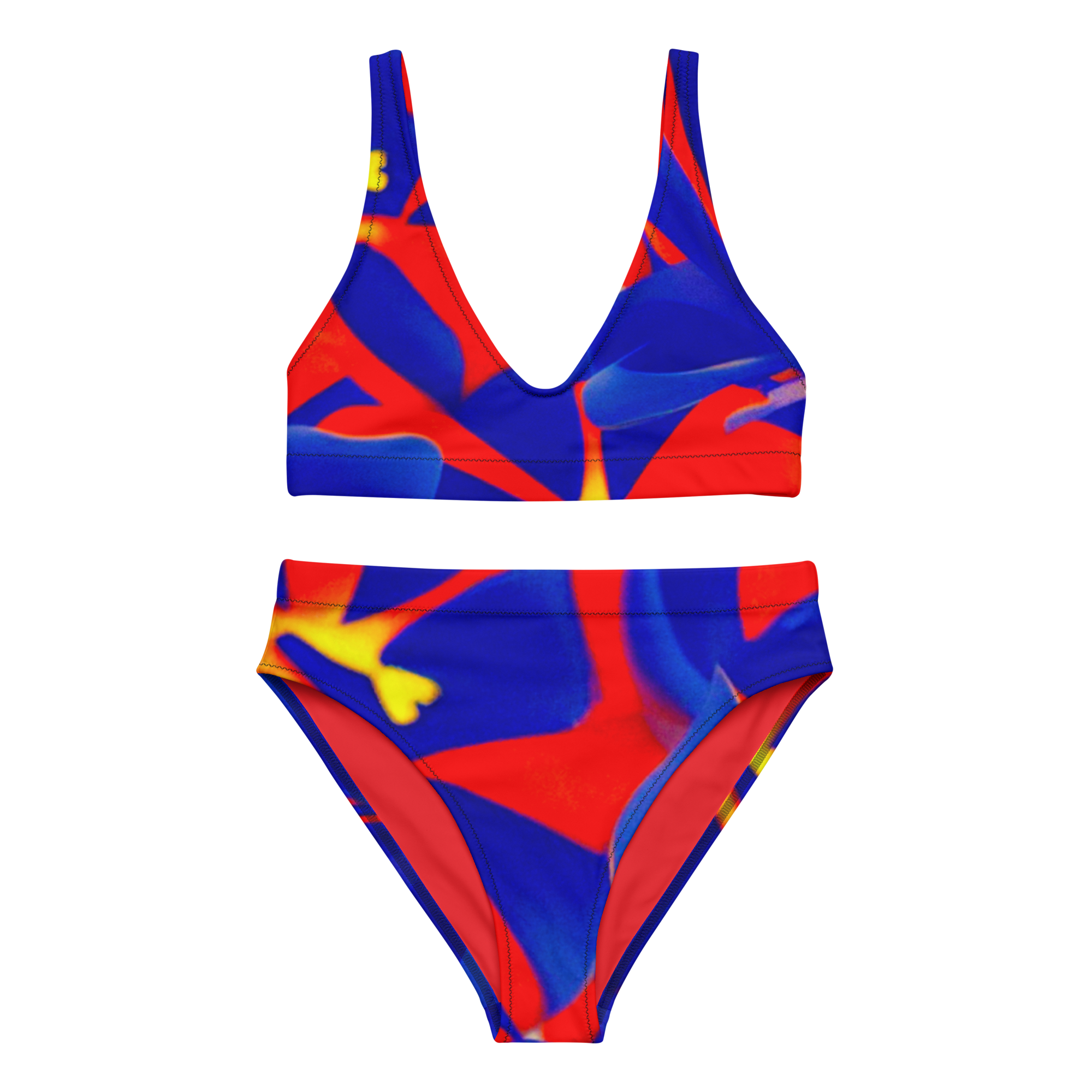 RUBY Recycled high-waisted bikini